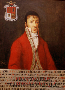 1797-1799 (Alcalde 1796-97) Fco. Javier Cardenas y Davila