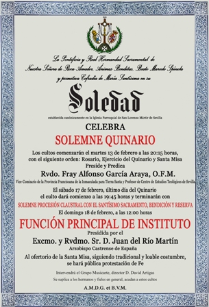Soledad123 Convocatoria Quinario web